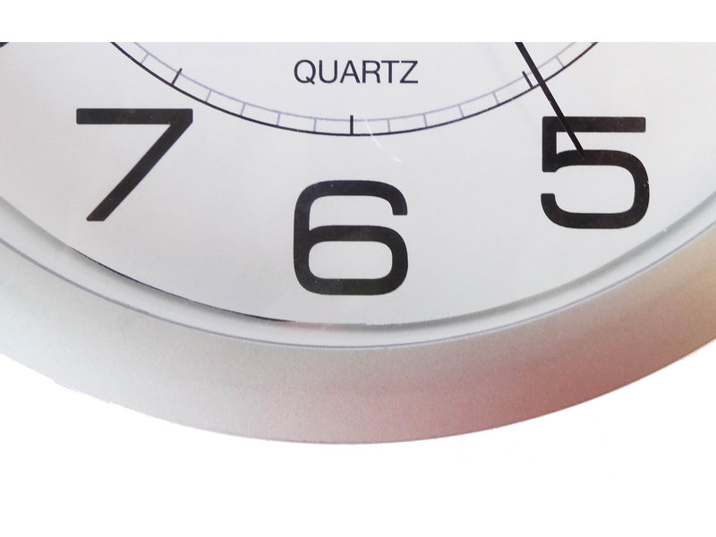 Unilux Attraction Clock metal grey