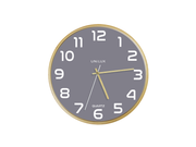 Unilux Baltic Clock grey/wood