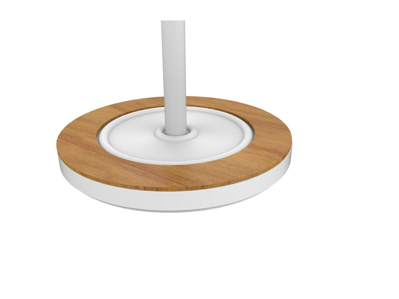 Unilux Bora Bamboo coat stand white/bamboo