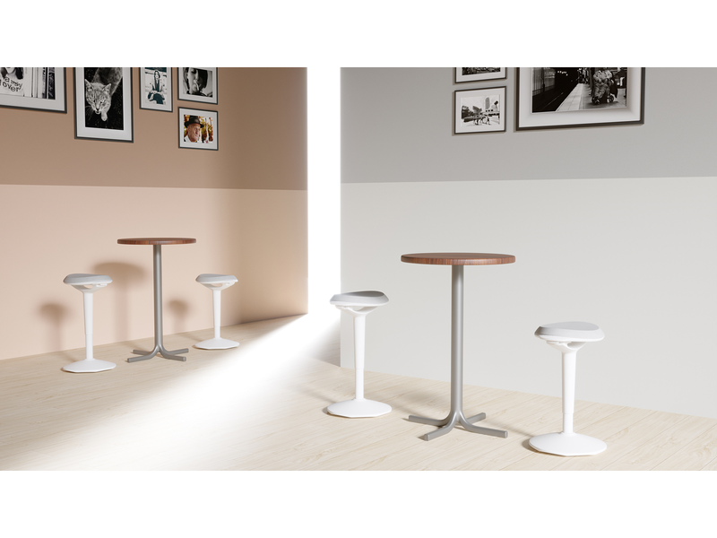 Unilux Ergo boost Stool white