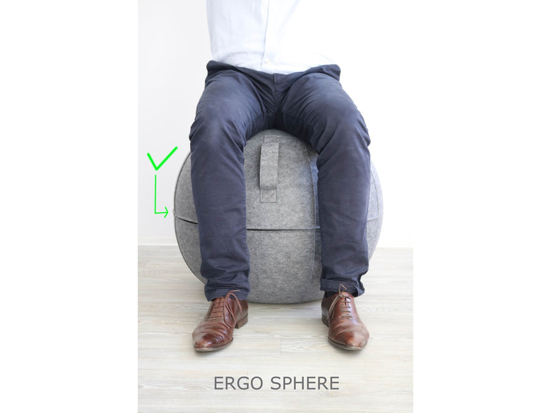 Unilux Ergo sphere seat grey