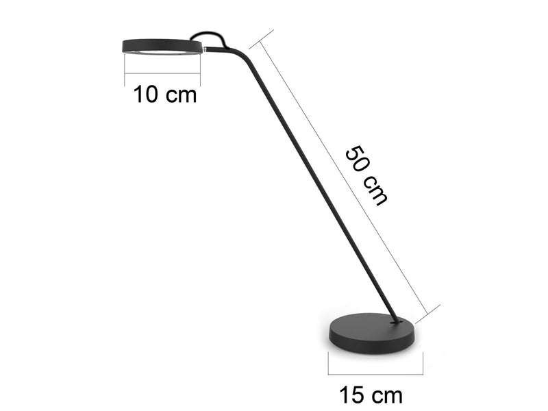 Unilux EyeLight LED lamp black