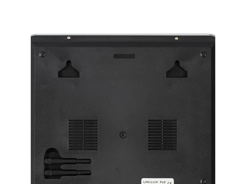 Unilux Flo LED clock black