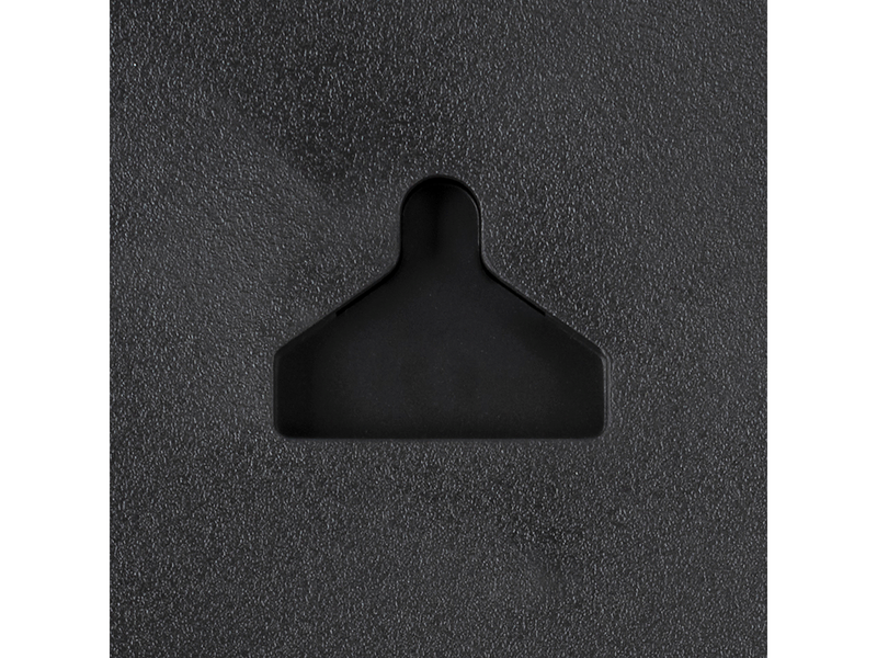 Unilux Flo LED clock black