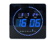 Unilux Flo LED clock black