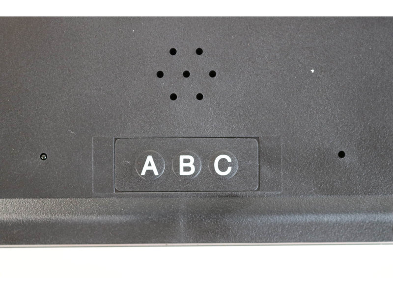 Unilux Flo LED clock black