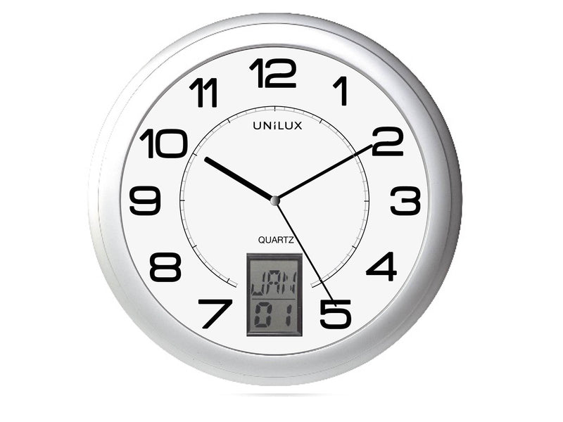 Unilux Instinct clock grey