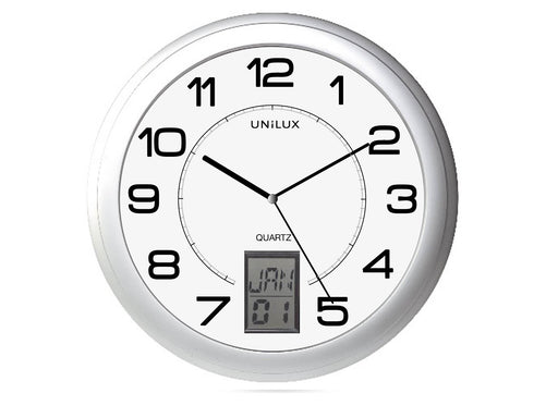 Unilux Instinct clock grey