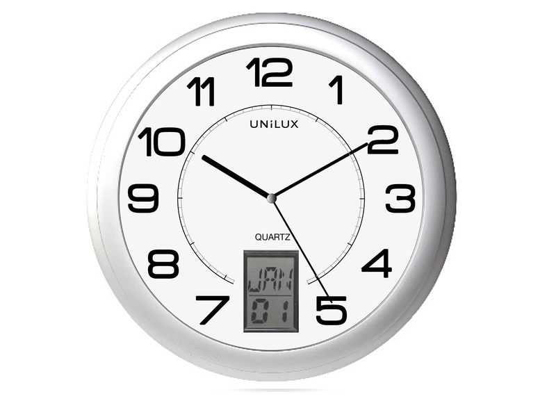 Unilux Instinct clock grey
