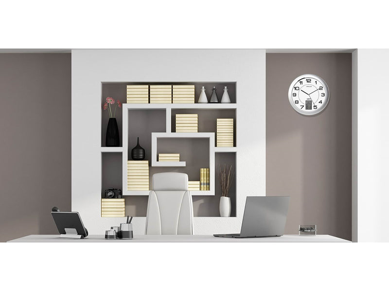 Unilux Instinct clock grey