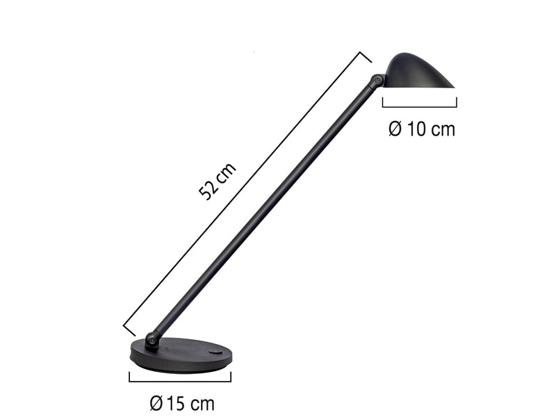 Unilux Jack LED lamp black