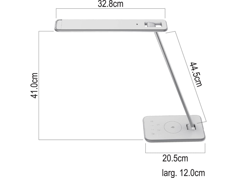 Unilux Jazz LED lamp grey