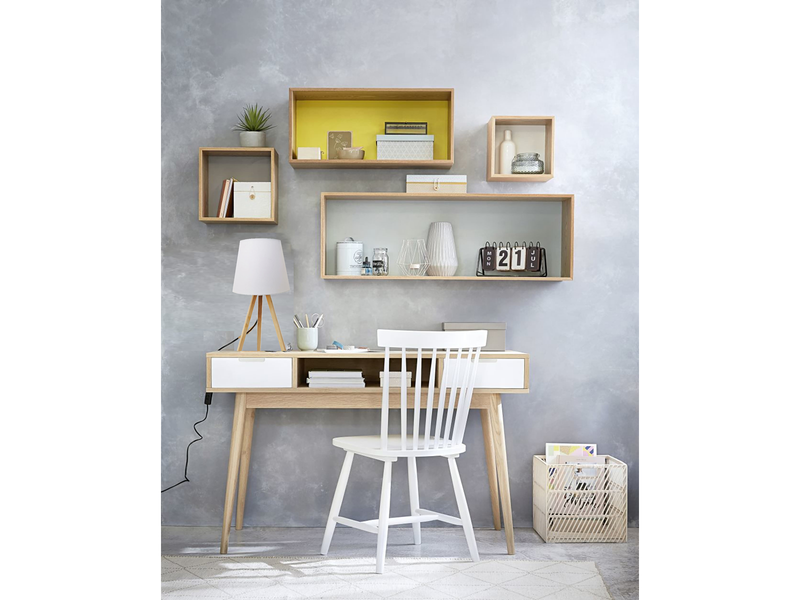 Unilux Katy LED lamp white/wood