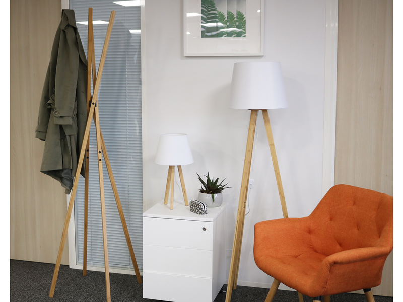 Unilux Katy LED lamp white/wood