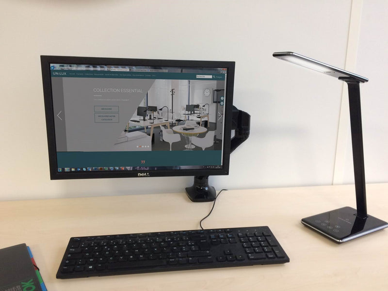 Unilux Linka LED lamp black