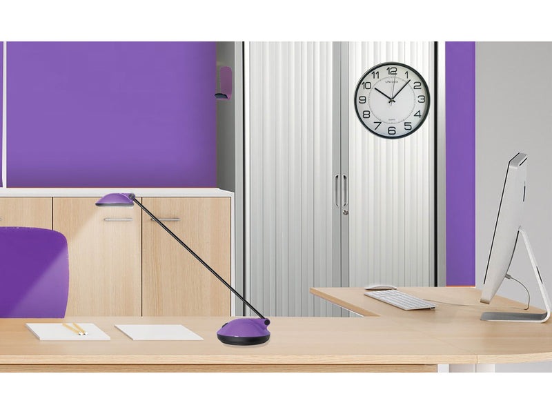 Unilux Magnet Clock metal grey