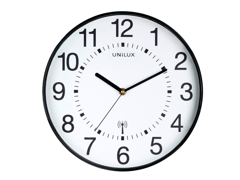 Unilux Maxi Wave Clock black