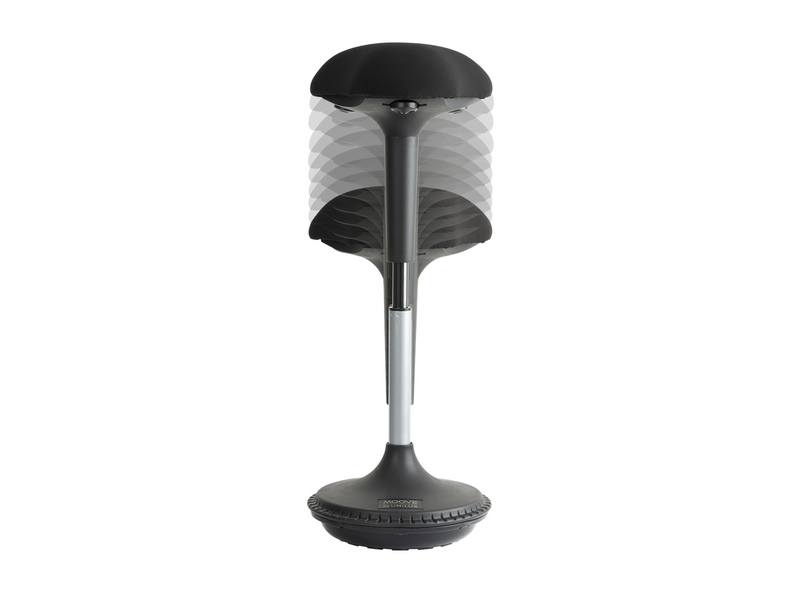 Unilux Moove Stool black Schemel - ABS-Kunststoff