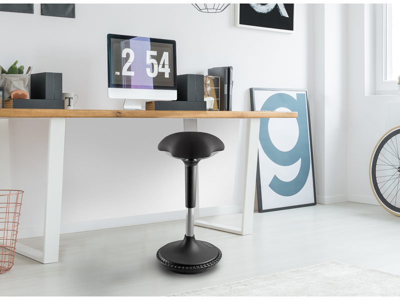 Unilux Moove Stool black Schemel - ABS-Kunststoff