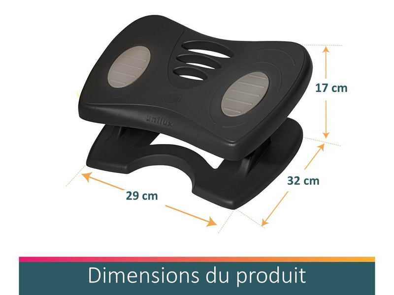 Unilux Nymphea Footrest black