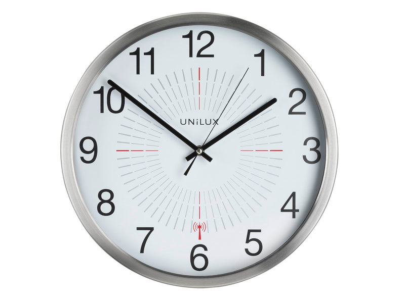 Unilux Outdoor Clock metal grey