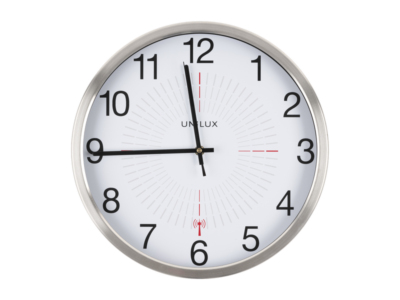 Unilux Outdoor Clock metal grey