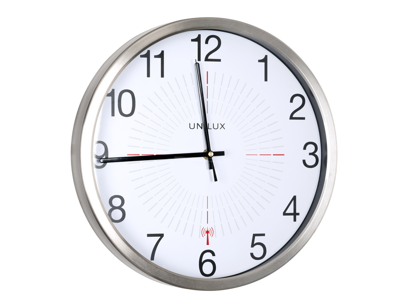 Unilux Outdoor Clock metal grey