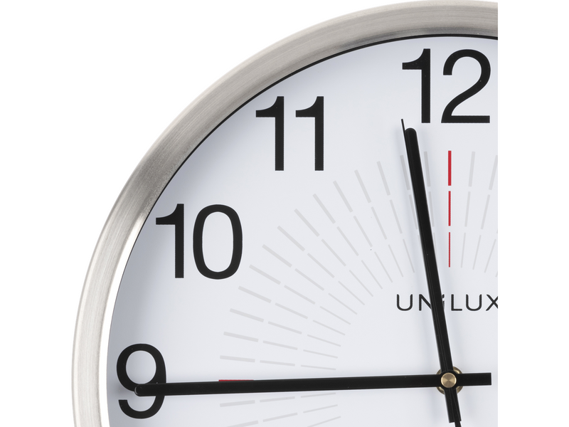 Unilux Outdoor Clock metal grey
