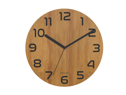 Unilux Palma Bambou clock light brown