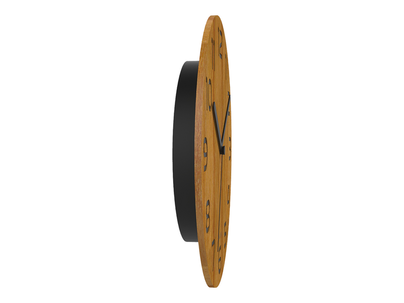 Unilux Palma Bambou clock light brown