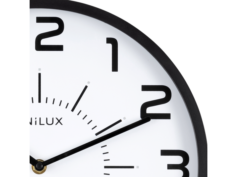Unilux Pop Clock black