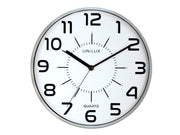 Unilux Pop Clock metal grey