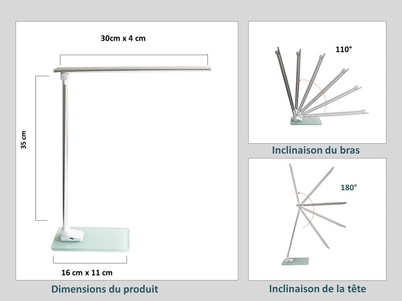 Unilux Popy LED lamp white