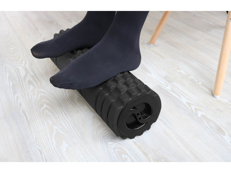 Unilux Roller Feet Footrest black