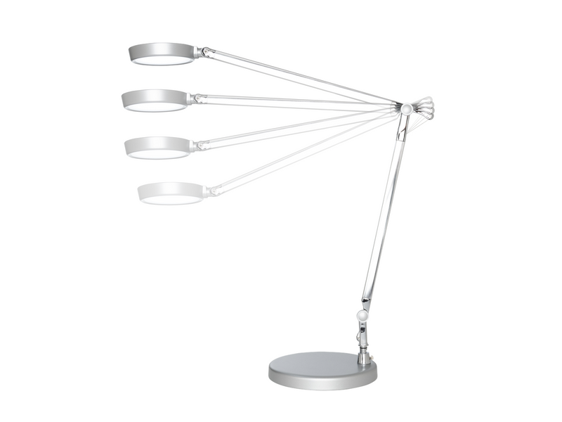 Unilux Senza 2.0 LED lamp silver