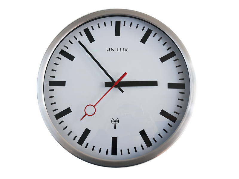 Unilux Station clock grey