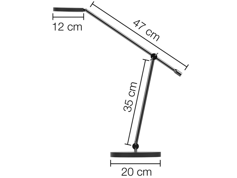 Unilux Sunlight LED lamp black