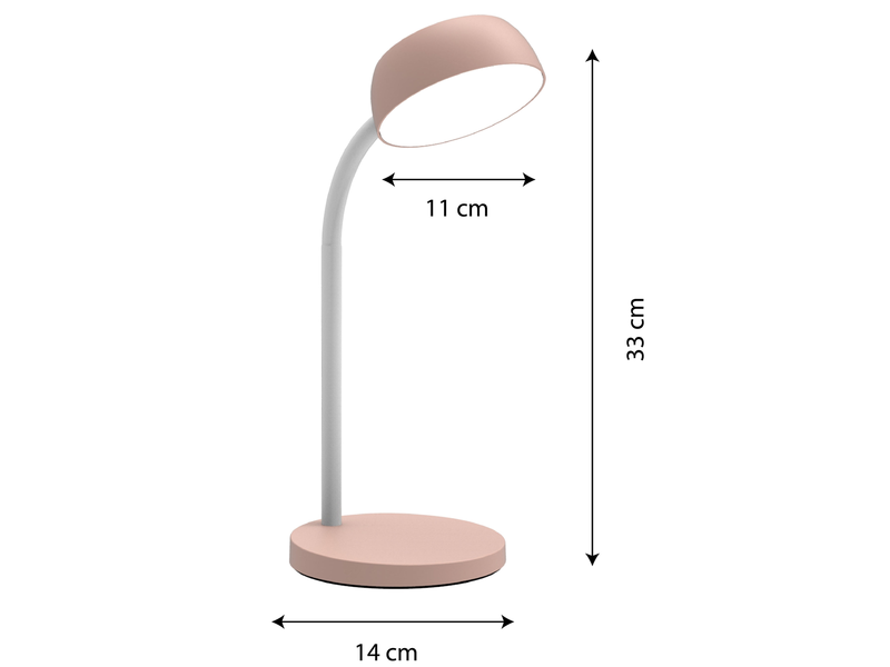 Unilux Tamy LED lamp pink