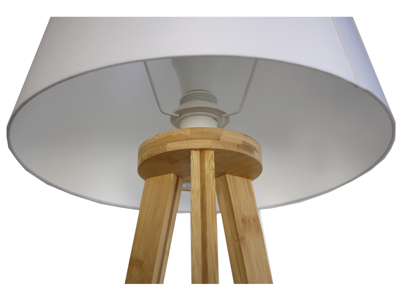 Unilux Tooka LED floor lamp white/wood