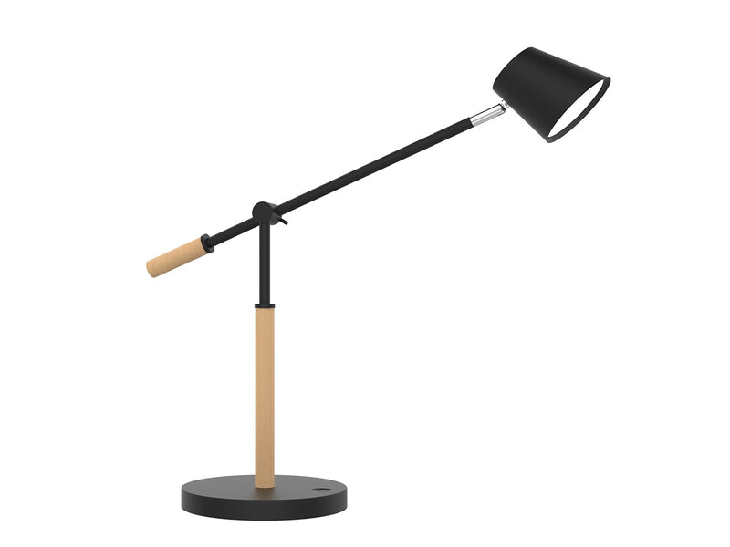 Unilux Vicky LED lamp black/wood