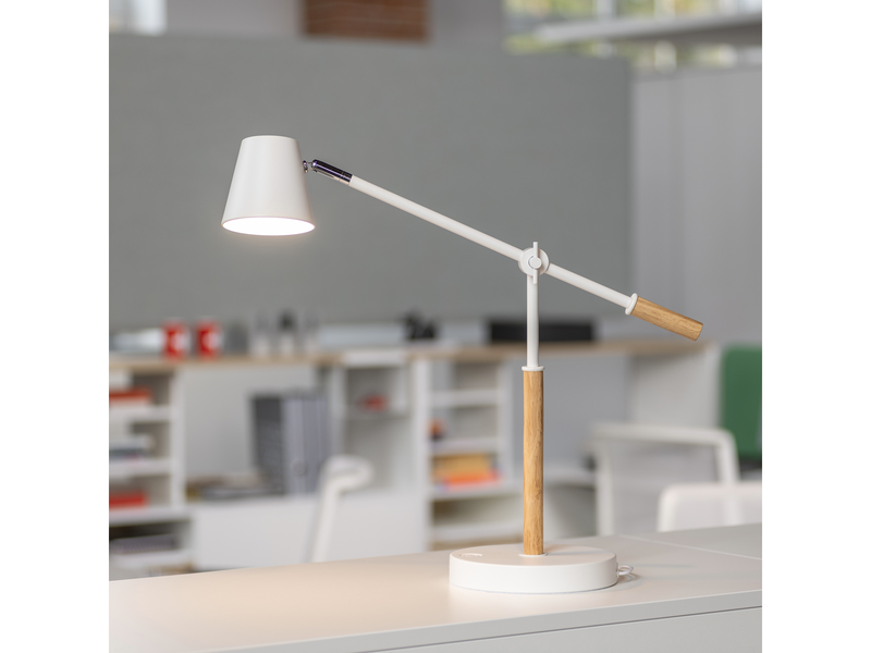 Unilux Vicky LED lamp white/wood