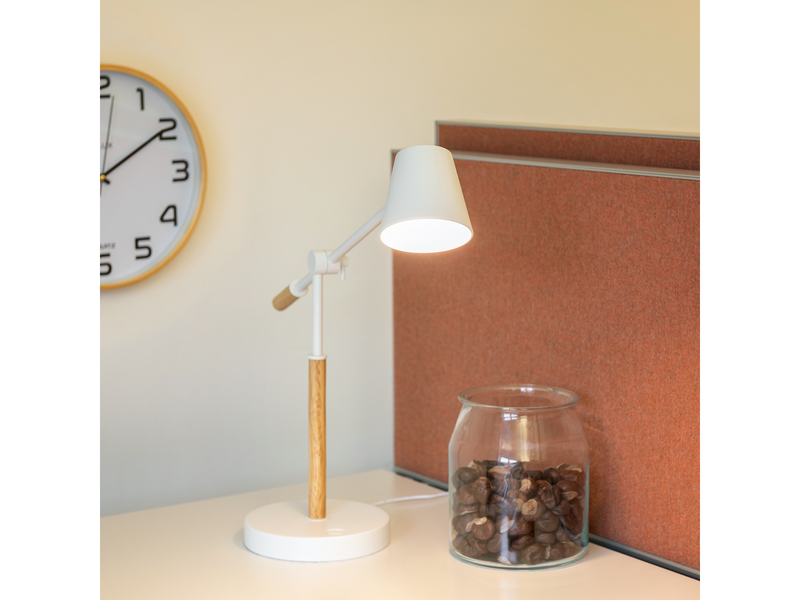 Unilux Vicky LED lamp white/wood
