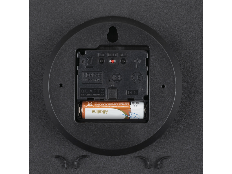 Unilux Wave Clock Metal grey