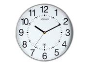 Unilux Wave Clock Metal grey