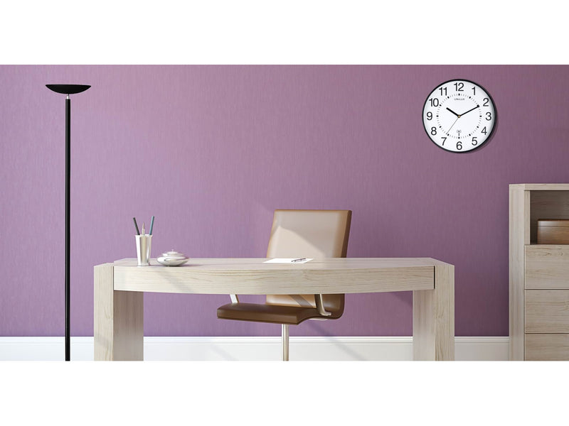 Unilux Wave clock black