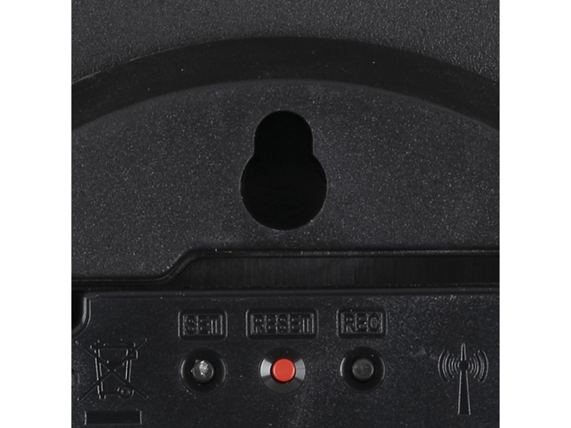 Unilux Wave clock black