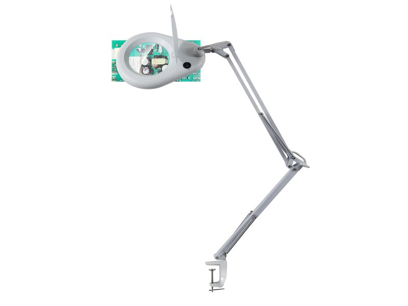 Unilux Zoom magnifying lamp white