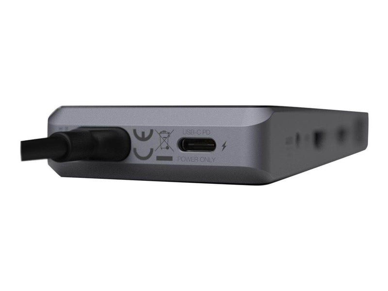 Unisynk 10 Port USB-C Hub 4K 60Hz 100W - Grey