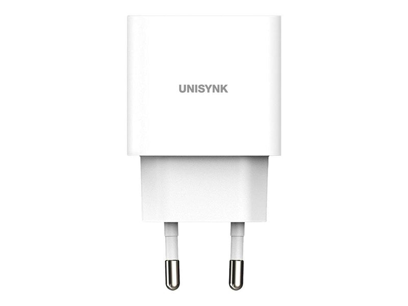 Unisynk Lightning Charger Kit EU PD 20W 2m - White