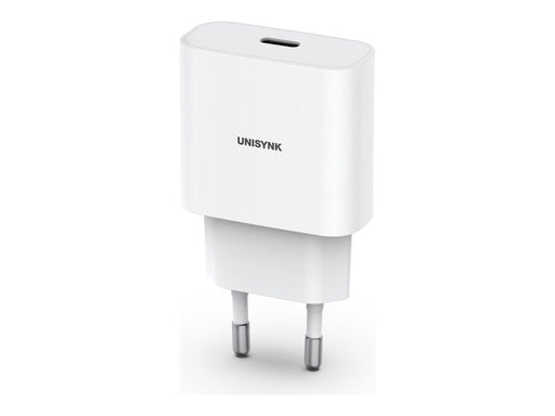 Unisynk USB-C Wall Charger PD 20W - White
